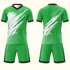 Ensemble de maillot de football pour homme, violet, col en V, manches courtes, imprimé géométrique sublimé, évacuation de l'humidité, vêtements pour toutes les saisons - Product Image 4