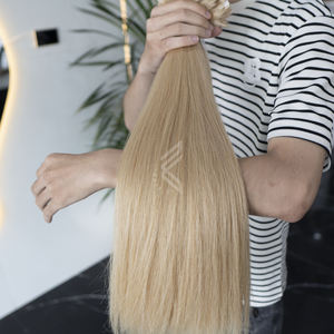 Cheveux vierges bruts doublement étirés avec alignement des cuticules, style de vague naturelle, teints pour femmes européennes, style Fumi - Product Image 3