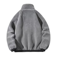 Veste en fourrure de montagne, vestes en polaire décontractées pour hommes, veste sherpa streetwear