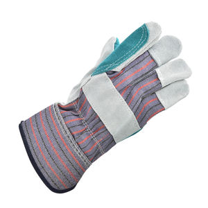 Guantes de soldadura de palma completa de cuero de vaca, guantes de trabajo de cuero de nuevo estilo, precio mayorista, seguridad en el trabajo. - Product Image 6