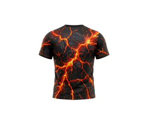 เสื้อกีฬาพิมพ์ลายเรขาคณิตแบบระบายอากาศน้ำหนักเบา - Product Image 2