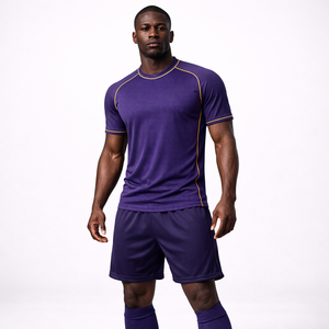 Camisetas de Fútbol Personalizadas para Adultos, Sublimadas, Manga Corta, Secado Rápido, 100% Poliéster, para Entrenamiento de Fútbol, Diseño 3D - Product Image 2