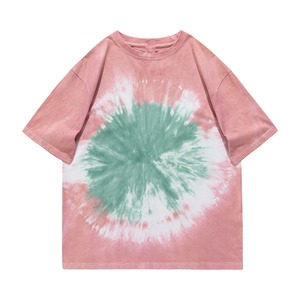 T-shirt ample pour homme en coton 100 %, col rond, manches courtes, respirant, style streetwear décontracté, mode urbaine estivale, tenue quotidienne - Product Image 6