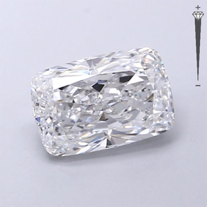 Diamant synthétique certifié IGI 2,13 CT, taille coussin allongée, couleur D, clarté IF, cultivé en laboratoire CVD LG 713542508 ROYAL GEMS SUPER Jewelry - Product Image 3
