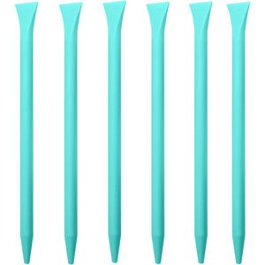 Lot de 6 raclettes en caoutchouc pour craie, optimisées pour l'utilisation avec des pochoirs à dos en maille, pour transferts et sérigraphie, pour peinture pour tableau noir - Product Image 1