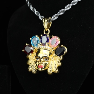Deslumbrante Colgante de Plata de Ley 925 Chapado en Rodio con Topacio Azul Natural de Corte Ovalado, Certificado por GIA, Regalo para Mujer - Product Image 4