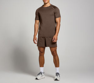 T-shirt pour homme en coton 100% de qualité supérieure, 180g, tricoté, couleur unie, antibactérien, anti-boulochage, séchage rapide - Product Image 5