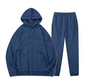 Prix d'usine Survêtement oversize en molleton French Terry pour homme, vêtements de sport tendance - Product Image 4