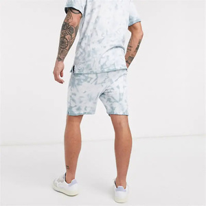 2026 Top Selling Factory-Made Men's Casual Summer Set Comfortable Loose Breathable <b>Elastic</b> Waist Custom Color - Product Image 4