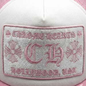 หมวกแก๊ปทรงทรัคเกอร์ 5 ชิ้นแบบสั่งทำพิเศษ พร้อมป้ายปักลาย คุณภาพสูง ด้านหลังเป็นตาข่าย ปรับขนาดได้ สีชมพูและสีขาวตัดกัน ดีไซน์เก๋ - Product Image 5