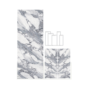 Grands carreaux de dalle de porcelaine de luxe 1200x3200 Surface mate Imperméable au feu Antidérapant Carreaux de mur de sol au design moderne - Product Image 4