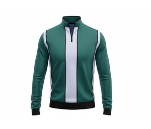 Custom Sublimation Quarter Zip Jacket Manufacturer <b>Men</b> Women Youth Sportswear Quick Dry Team <b>Pullover</b> - Product Image 3