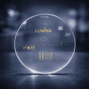 IOT Design Lumina equipina 1.56 UV400 Progressive เลนส์แสงดัชนีสูงบางและแสงการป้องกันดวงตาปรับแต่งได้ - Product Image 1