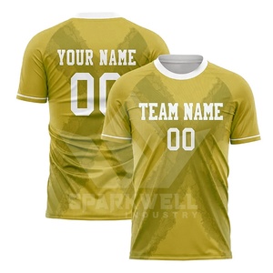 Custom <b>Soccer</b> Jersey Unisex Short Sleeve Moisture Wicking 100% Polyester Sublimated Print Front Team Name Number Adult All - Product Image 6