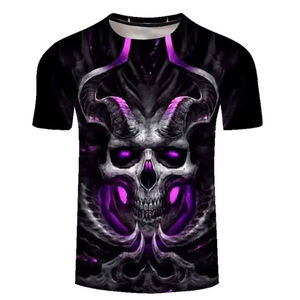 Camisetas Personalizadas de Fábrica, Venta Directa, para Hombre, Sublimación, 100% Algodón, Manga Corta, Ecológicas, de Secado Rápido, Transpirables, Unisex - Product Image 4