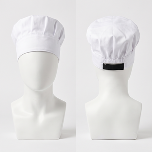 Gorras de Chef OEM de Alta Calidad al por Mayor / Gorras Unisex Impermeables de Poliéster/Algodón con Estampado Digital Blackhardson para Restaurantes y Bares - Product Image 1
