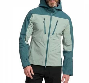 Veste coupe-vent légère et imperméable pour homme, design à fermeture éclair, logo personnalisé, coupe-vent décontracté, respirant, polyester, à capuche, grande taille - Product Image 3