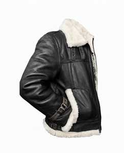 Chaqueta Bomber de Cuero, Estilo Urbano de Verano, Cierre de Cremallera, Cuello Alto, Diseño Sólido, Tela de Lona - Product Image 6