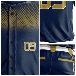<b>Baseball</b> Uniform Youth Team Jersey <b>Set</b> Breathable Lightweight Quick Dry Player Name Number Sports Wear Comfortable Uniforms - Product Image 4