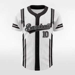 Maillot de football américain 2026 à séchage rapide et respirant, chemise unisexe boutonnée pour baseball/softball avec lettres sur le devant, anti-bactérien - Product Image 1