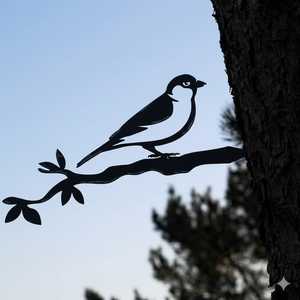 Moradabad Art <b>Metal</b> Ware Colorful <b>Metal</b> Bird Garden <b>Stakes</b> Outdoor Decor Painted Iron Art Ornament for Yard and Patio - Product Image 2