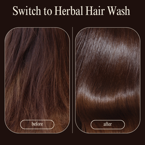 Polvo para Lavar el Cabello Natural Sin Químicos con Romero, Jabonera, Amla, Shikakai, Sésamo Blanco y Negro, Moringa y Té Verde para Niñas y Niños - Product Image 4