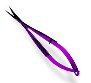 Ciseaux à cuticules de qualité supérieure, en acier inoxydable, lame incurvée, précision, non pliable, outil de beauté de haute qualité - Product Image 4