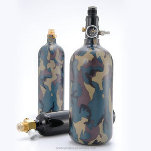 Tanque de Paintball de Aluminio de 0.8L 48ci 3000PSI DOT3AL HPA, Cilindro de Aire de Alta Presión con Válvula para Entrenamiento - Product Image 2