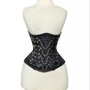 เสื้อครอเซ็ทวินเทจสำหรับผู้หญิง เซ็กซี่ กระชับสัดส่วน ระบายอากาศได้ดี ดีไซน์ทันสมัย ผ้าปักลาย สำหรับสาวพลัสไซส์ - Product Image 1