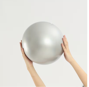 Ballon de yoga HAWK SPORTS FITNESS jusqu'à 4,9 pouces, ballon d'équilibre et de stabilité en PVC pour adultes, entraînement de Pilates, anti-éclatement, antidérapant, pompe incluse - Product Image 2