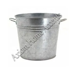 Macetero Colgante de Metal Contemporáneo de Axiom Home Accents para Plantas de Interior con Diseño y Estilo Únicos - Product Image 2