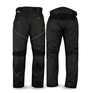 Pantalones de Motocicleta Negros para Hombre, Resistentes al Viento, para Invierno, Talla Adulto - Product Image 5