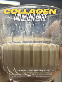 Café Instantáneo Premium Robusta con Crema de Azúcar, Sabor Dulce, OEM 4 en 1, con Colágeno, Mezcla de Café Instantáneo con Crema Vegetal, Adelgazante, Vietnam 18 - Product Image 2