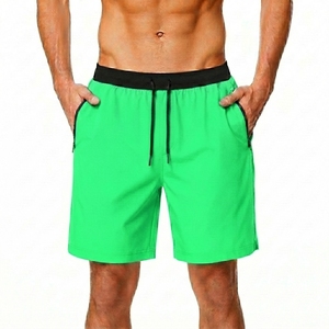 Custom Men's 100% Cotton Canvas Sports <b>Shorts</b>-Lightweight Quick Dry Breathable Eco-Friendly Waterproof Athletic <b>Gym</b> Running - Product Image 1