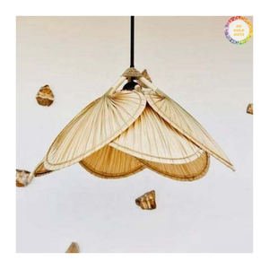 Abanico de Hoja de Palma para Decoración de Asientos en Ceremonias de Boda, Estilo Rústico Boho, Hecho a Mano, Regalo para Invitados, Vietnam, Venta al Por Mayor, Etiqueta Personalizada 99GD - Product Image 3