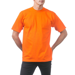 T-shirt basique unisexe de haute qualité 100% coton respirant à séchage rapide à manches courtes coupe classique décontracté - Product Image 1