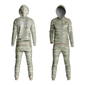 Traje con Capucha Personalizado al por Mayor, Ligero, de Forro Polar Térmico, para Deportes de Aventura y Camping, Suministro Directo de Fábrica - Product Image 3