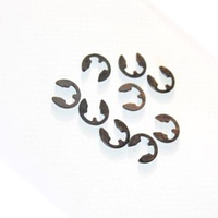 Bus Steel E-Clip Circlip High Resilience External Retaining Ring Durable Shaft Fastener Snap Ring Kit Professional Hardware