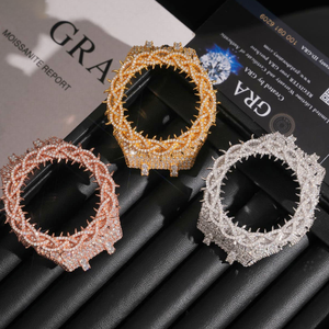 นาฬิกาดิจิตอล GA2100 รุ่นพรีเมียม ตกแต่งคริสตัลเรืองแสง สไตล์ฮิปฮอปสุดหรู สำหรับผู้ชาย นาฬิกา gshok - Product Image 1