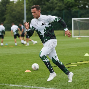 <b>Winter</b> Casual Solid Sportswear Soccer Tracksuit Lightweight <b>Jacket</b> Long Pants for Football Training <b>Running</b> Exercise Outdoor - Product Image 5