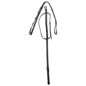 Martingala para caballo hecha a medida, de cuero liso, adecuada para la monta diaria y el entrenamiento. - Product Image 1