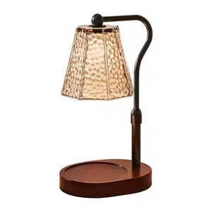 Lampe chauffe-bougie en métal avec minuterie et variateur d'intensité, 2 ampoules, pour anniversaire, ouverture de maison, décoration de maison neuve - Product Image 3