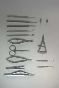 ชุดเครื่องมือผ่าตัดโรคต้อหินแบบใช้แรงดันมือ 12 ชิ้น ชุดผ่าตัดต้อหินแบบ Lasik โดย Dentavex - Product Image 3