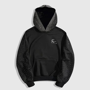 Sudaderas Ligeras y Transpirables con Pedrería para Hombre, Diseño Personalizado, Sudaderas con Pedrería para Hombre - Product Image 1