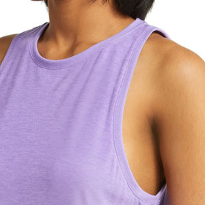 <b>Low</b> MOQ OEM Service Wholesale Breathable Front Logo Women Tank <b>Top</b> <b>High</b> Quality Fitness Wear Cheap Price - Product Image 5