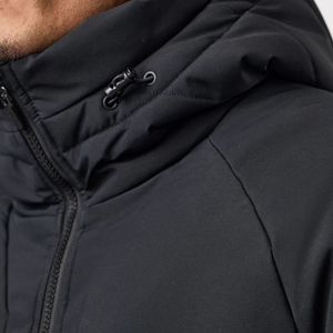 Chaqueta Acolchada con Capucha para Hombre, con Cierre Completo, Aislante, para Invierno, Resistente al Viento, Cálida, Informal, Deportiva, para Exteriores - Product Image 3