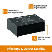 Alimentation électrique Mornsun LHE10-20A15 ±15V 350mA AC/DC, alimentation réglable, alimentation 36V, 85-264VAC, isolation 4000VAC