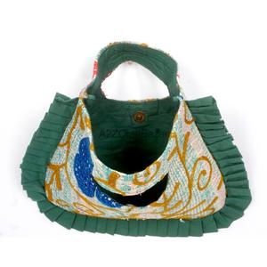 Highest Selling Latest Design Magnetic Closure Cotton Kantha Clutch <b>Bag</b> for Women Available Wholesale Price for Exhibition - Product Image 3