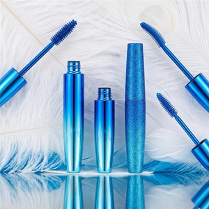 Tube de mascara élégant en aluminium/plastique avec bouchon à vis, emballage personnalisé avec logo imprimé en sérigraphie - Product Image 4