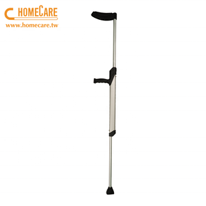 Taiwan Orthopédique En Aluminium Coude À Une Main Canne Réglable Sous Les Bras Béquilles pour Personnes Âgées - Product Image 4